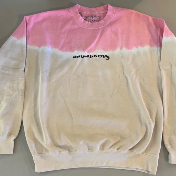 RARE Ariana Grande SWT Split Crewneck Leg 3 Merch